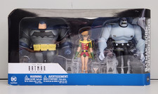 DC Collectibles Batman Adventures Batman Robin & Mutant Leader Figure 3 Pack NEW