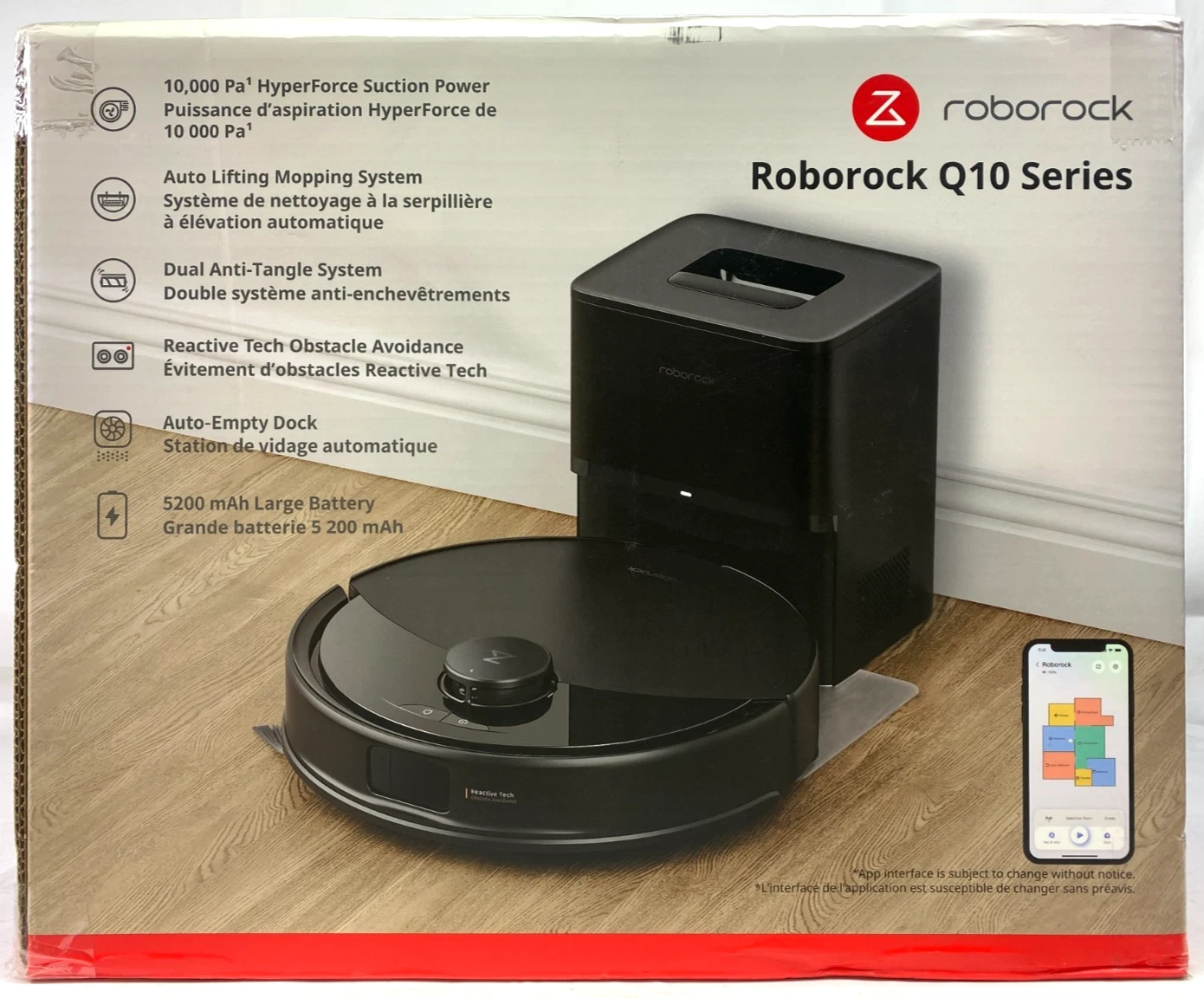 Roborock Q10 Series Auto Vacuum and Mop with Dock Station & Smart App - NEW
Opens in a new window or