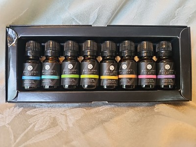 Brilliant Aromatherapy collection 8 oils essential  Lavender, Tea Tree, etc