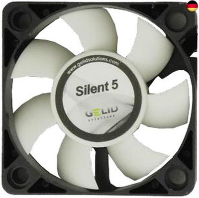 Gelid Solutions FN-SX05-40 Silent 5 - 3-Pin Lüfter von 50mm für Standard case, l
