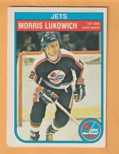 Morris Lukowich Winnipeg Jets 1982-83 O-Pee-Chee #383