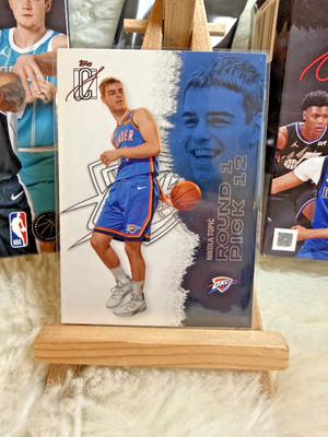 2025-26 Topps Signature Class NBA #47 Nikola Topic Oklahoma City Thunder OKC