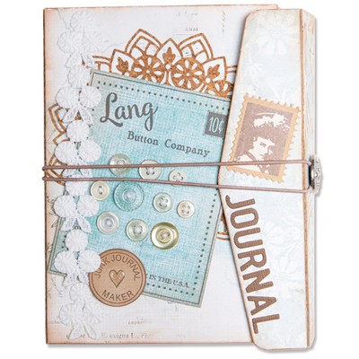 Sizzix ScoreBoards Plus Cutting Die~FRAME POCKET JOURNAL 666152 Eileen Hull