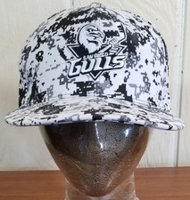 AHL SAN DIEGO GULLS HOCKEY MILITARY APPRECIATION CAMO HAT CAP SNAPBACK - 6TH MAN