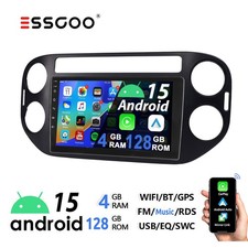 Für VW Tiguan 5N 2007-2016 Apple Carplay Android 15 Autoradio GPS NAVI 4+128G BT