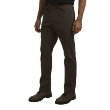 Wrangler Men s 40x29 Utility Pants Regular Fit Stretch Canvas Brown