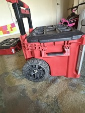 Milwaukee PACKOUT Rolling Tool Box w/ Wheels Pull Handle Stackable Lockable