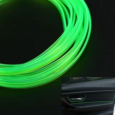 16ft Car Door Edge Line Molding Trim Strip Decorate Interior Accessories Green