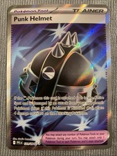 Casco Punk 121/094 Fiamme Fantastiche Full Art Ultra Rara Carta Pokemon Holo NM