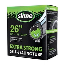 Slime Extra Strong Self-Sealing Bicycle Tube Schrader 26" X 1.75-2.125" Bike In