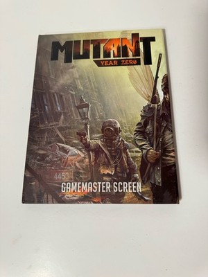 Mutant Year Zero Gamemaster Screen Modiphius Entertainment 2015