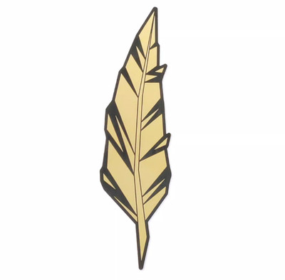 FANCORES Assassin's Creed 15th Anniversary Eagle Feather Metal Bookmark