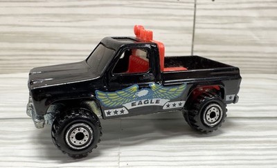 Hot Wheels Black Eagle Pick Up Truck 1977 1:64 Mattel Malaysia Diecast Toy~ D5