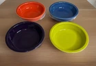FiestaWare HLC Cereal /Soup Bowls 7" LOT OF 4   Classic Rim