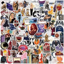 Joyppy 160 PCS SJM Book Stickers, Fantasy Bookish Acotar Multicolored