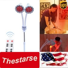 275W IR Infrared Red Heat Light Pain Relief Therapy Bulb Lamp Floor Stand 110V