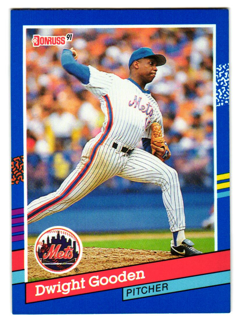 1991 Donruss Series 1 - Dwight Gooden #266 New York Mets