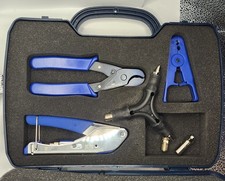 DataShark: Digital Cable and Satellite Tool Kit 70019 Crimper, Strip,  Cutters