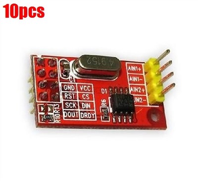 10Pcs AD7705 Dual 16-Bit Adc Data Acquisition Module Spi Precise TM7705 Ic Ne lx