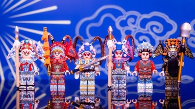 Custom Molded Figurine and Accessory -Peking Opera Series