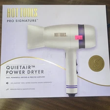 Hot Tools 1875 Watt Pro Signature Quietair Power Dryer, White