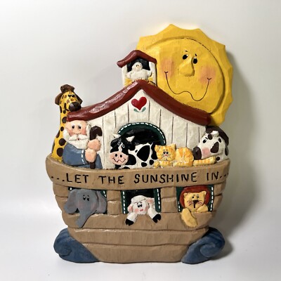 Eddie Walker Noah s Ark Plaque NWT