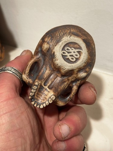 Skull coffee, cup, and Expresso shot glass. Hand made - Picture 3 of 15