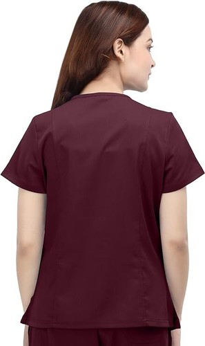 NY Threads Scrubs for Women V-Neck Nurse Scrub Top Women Workwear - Picture 46 of 68