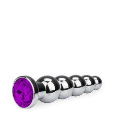 Beaded jewel butt plug – 7 Colours