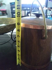 Vintage 60s Mid Century Modern Copper Ice Bucket