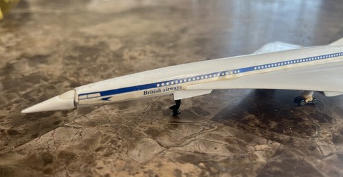 Vintage 1970’s Corgi Toys 650 British Airways Concorde G-BBDG Diecast - Picture 2 of 6