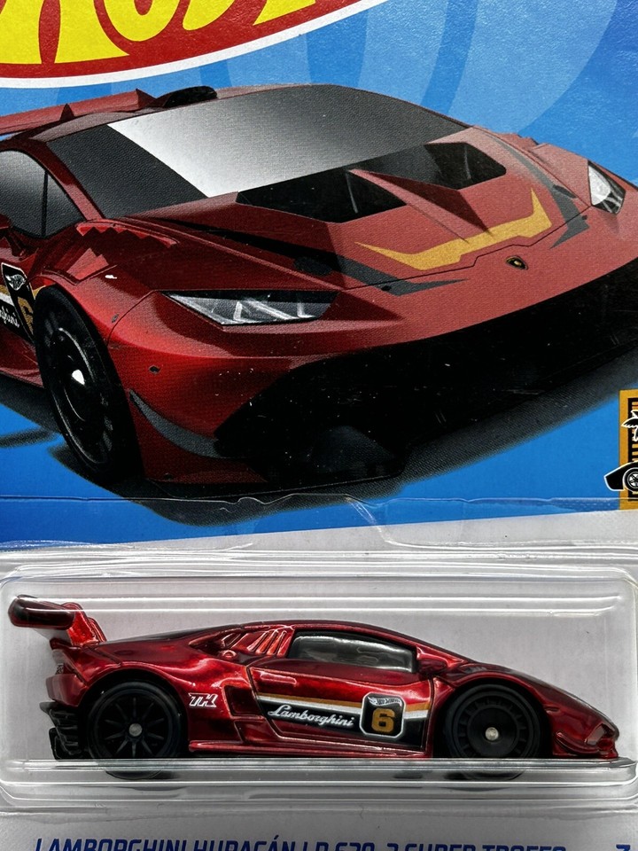 2024 HOT WHEELS SUPER TREASURE HUNT HURACAN LP 6202 SUPER