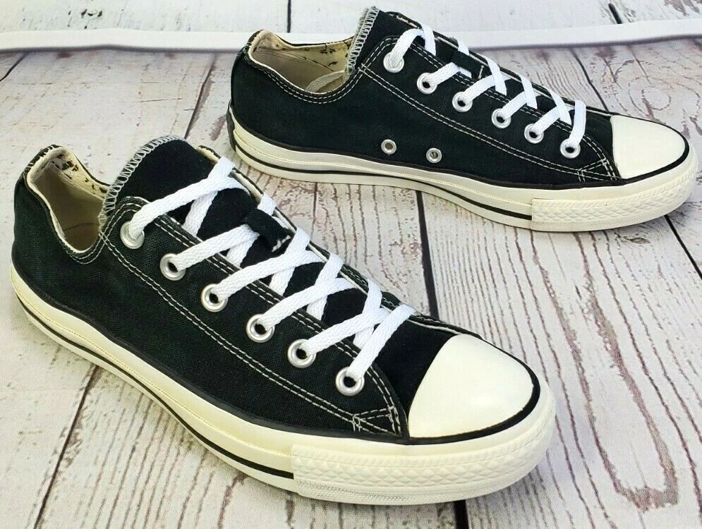 Converse All Star Double Tongue Unisex Low top Shoes 107469F Sz