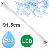 Lampe Led Badezimmer 90Cm Deckenlampe Wandlampe Spiegelleuchte Bad Lampe IP44