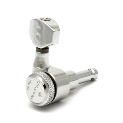NEW Graph Tech Ratio 6L Mini Contemporary 2-Pin Tuners - CHROME, #PRL-8721-C0