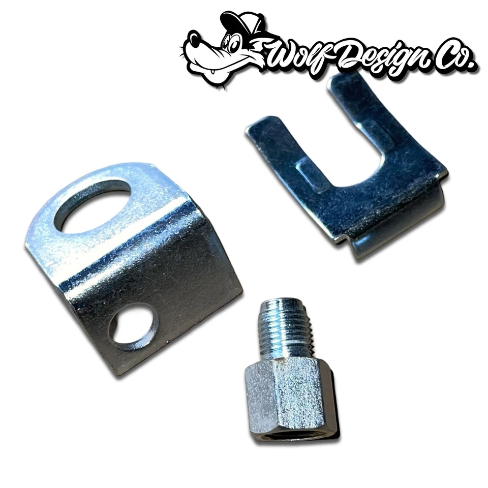 S10 Líneas de freno trenzadas delanteras extendidas de acero 20" DOT S-10 Blazer Sonoma Jimmy Foto 2 de 4