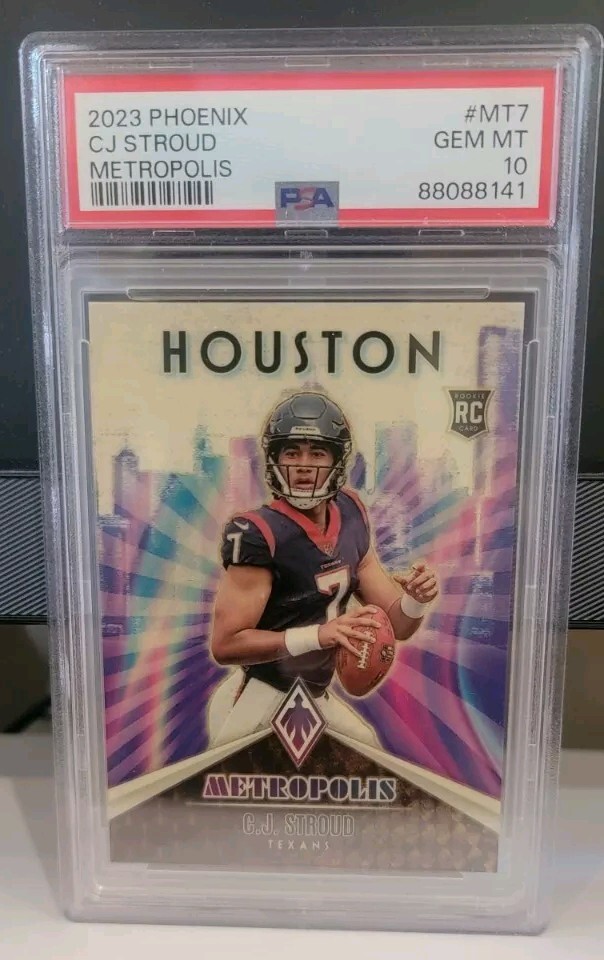 2023 Phoenix Football CJ STROUD METROPOLIS CASE HIT  SSP