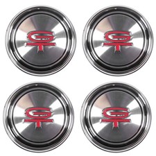 Wheel Center Cap W Gt Logo 4-piece Set Mustang 1968-1969 Wheel Center Cap W Gt Logo 4-piece Set Mustang 1968-1969