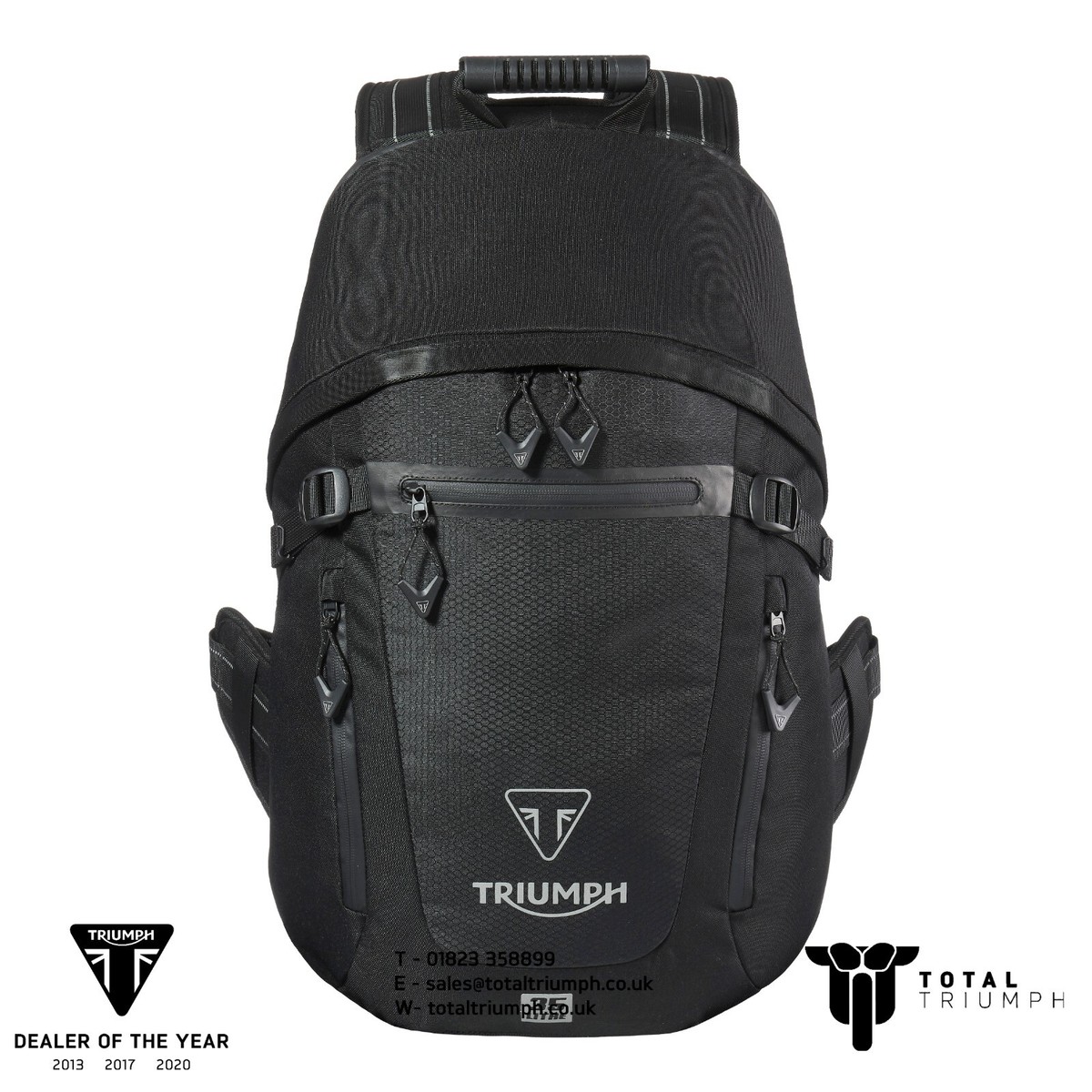 GENUINE Triumph Motorcycles Luggage 35l Adventure Tourer Bag NEW