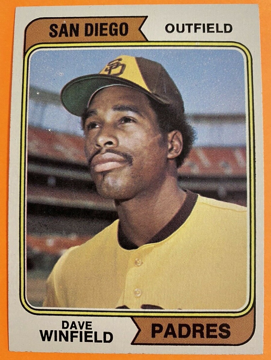 1974 Topps Dave Winfield #456 RC Rookie Baseball Card Padres