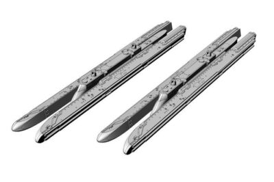 Brengun BRL48175 1/48 LAU-115 LAU-127 adapters US modern rail launchers 2pcs