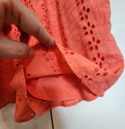 Japna Kids Girls Romper SZ 12 Red Shorts Ruffle Strap One Piece Outfit - Picture 11 of 15