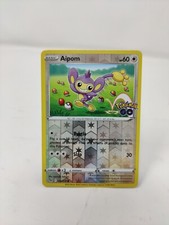 Aipom Reverse Holo Pokemon Go 56/78 Pokemon TCG Card 