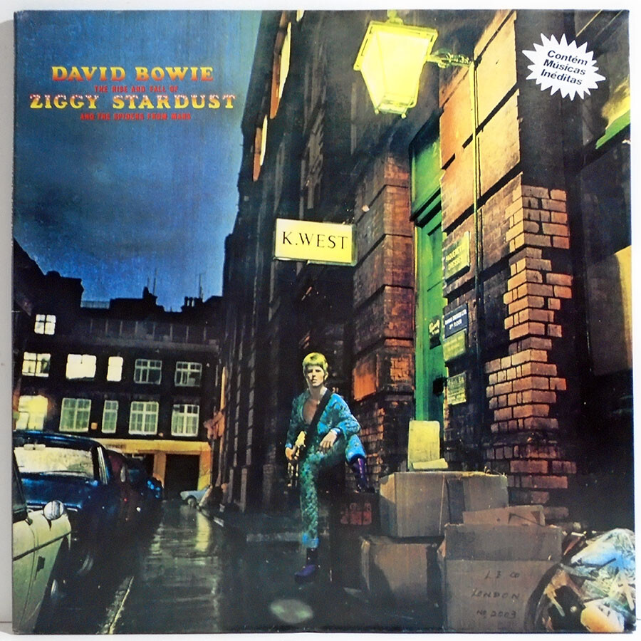 DAVID BOWIE ZIGGY STARDUST BRAZIL 1990 2ND PRESS LP NM