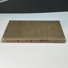 Antique Art Technique Book Practical Perspective Drawing Instruction Lawson 1943