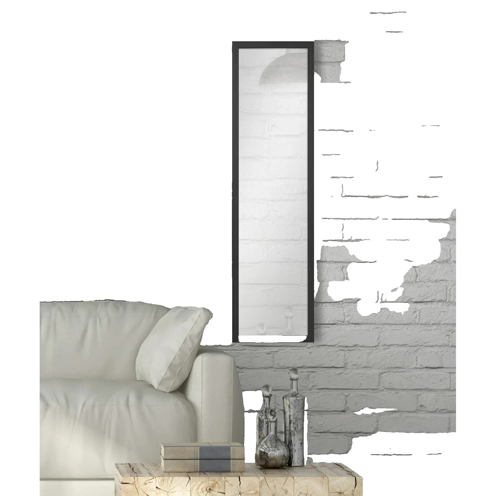 Bathroom Plastic Full-length Mirror Home Décor Mirrors