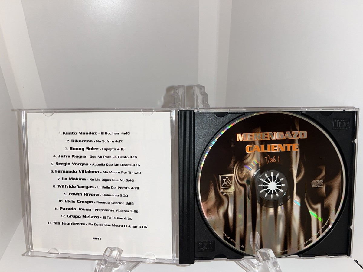 Merengazo Vol 1 CD 1999 Release Latin Music Caliente Flavor