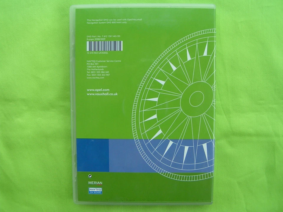 DVD NAVIGATION OPEL VAUXHALL DVD 800 NAVI EUROPA 2009 INSIGNIA MERIVA B ASTRA J - Bild 2 von 4