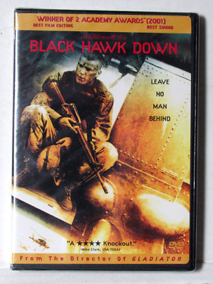 Black Hawk Down NEW/SEALED Widescreen Ridley Scott region 1 DVD buy 2 get 1 FREE
