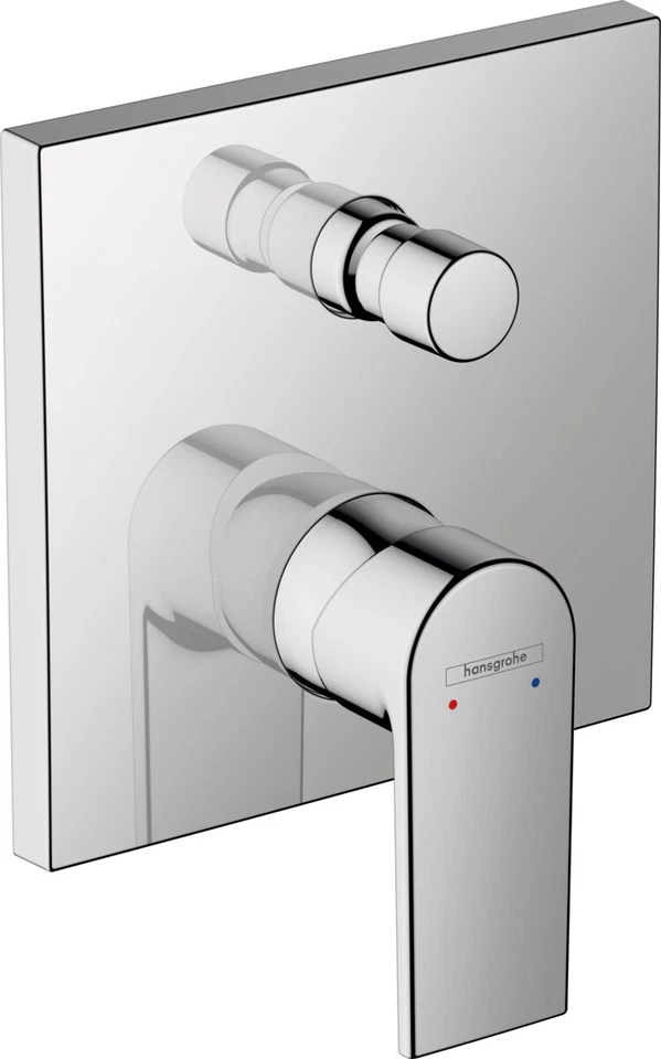 Hansgrohe Duscharmatur Unterputz Vernis Shape Regendusche Kopfbrause Set Ibox - Bild 2 von 4